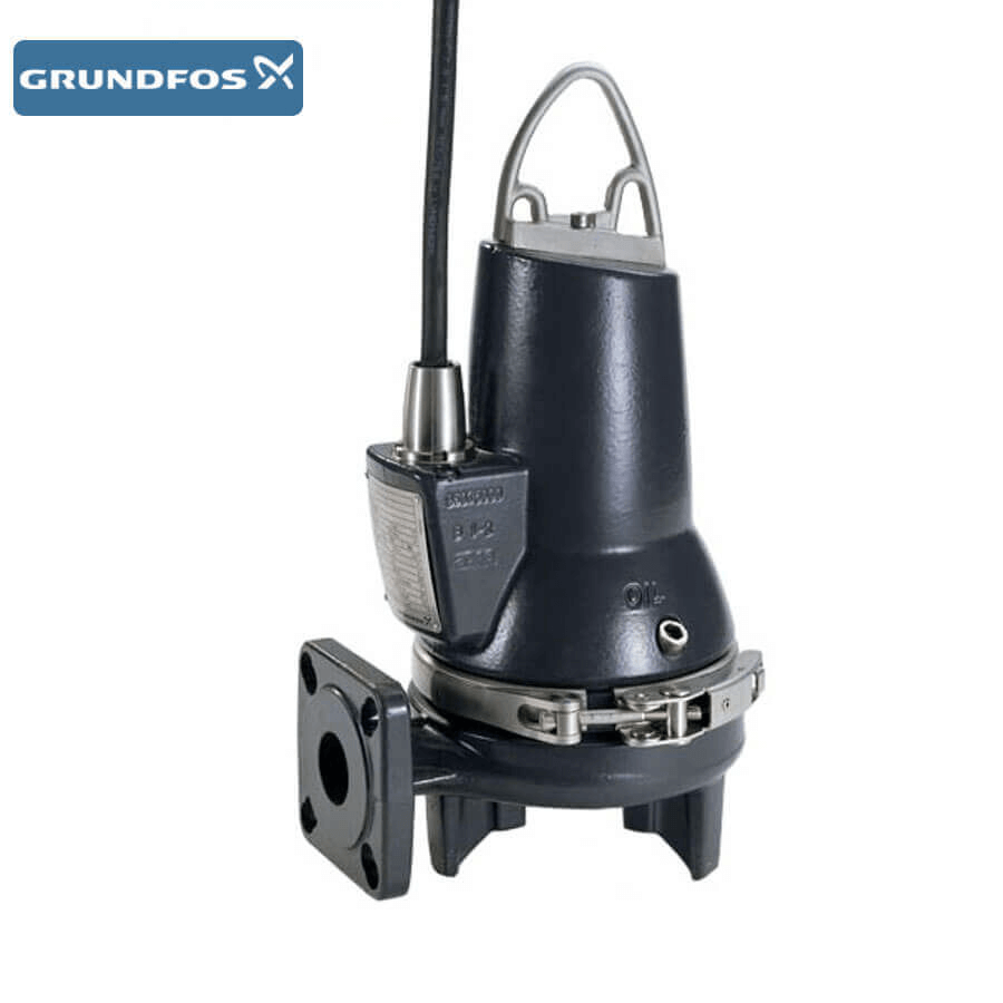 Канализационный насос Grundfos SEG 40.09.2.50B с режущим механизмом